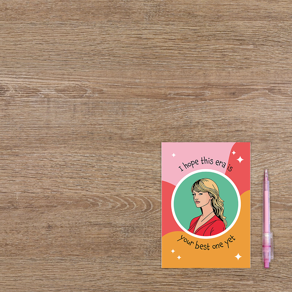 I hope this era is your best one yet