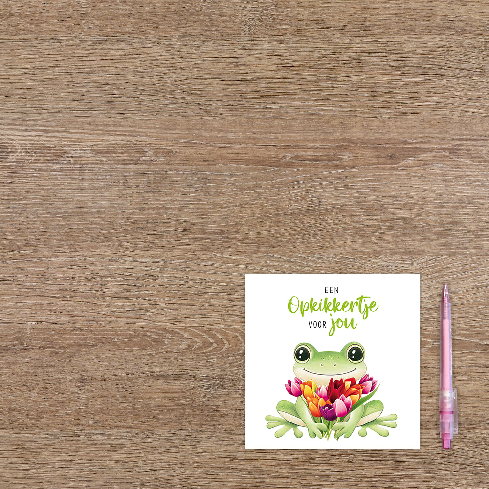 Een opkikkertje voor jouw