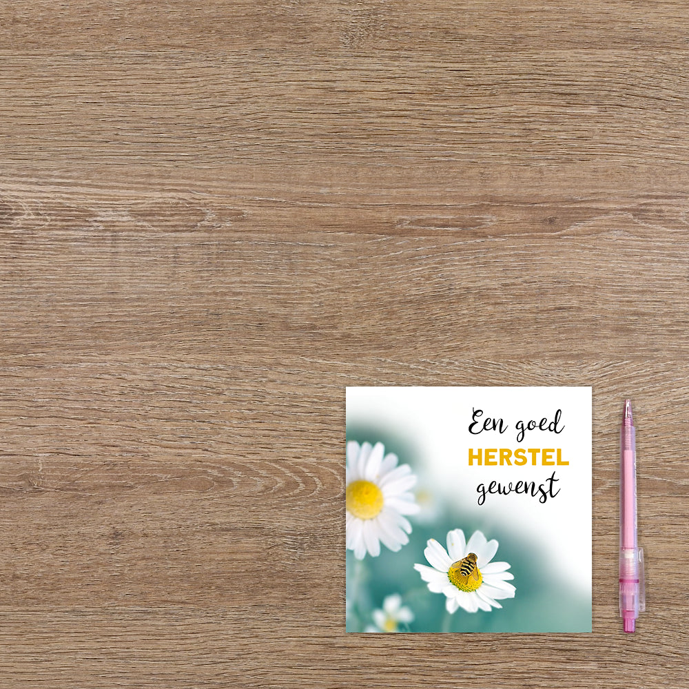 Een goed herstel gewenst