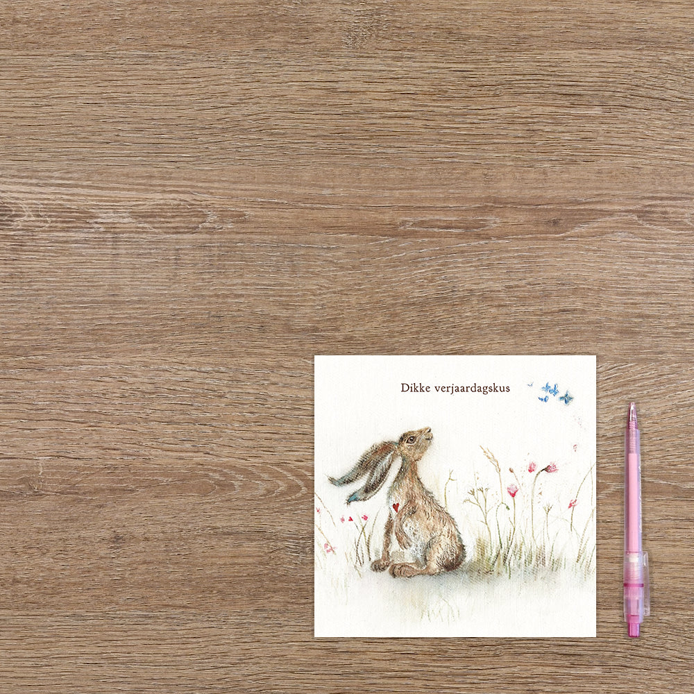 Dikke verjaardagskus