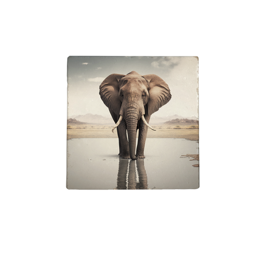 Olifant met baby