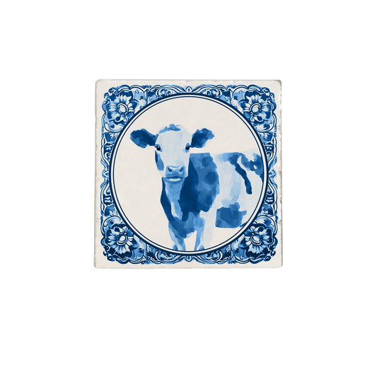 Delfts blauwe koe