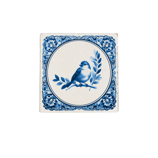 Delfts blauwe vogel