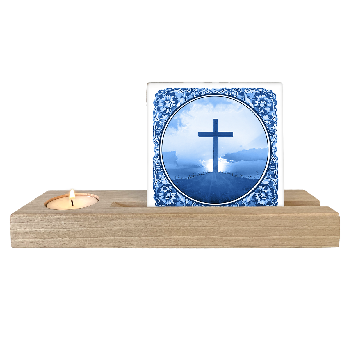 Delfts blauw kruis