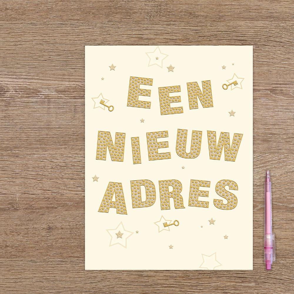 XL kaart - Een nieuw adres