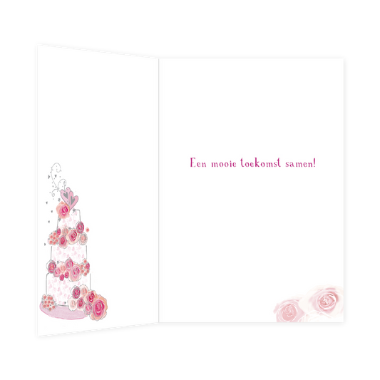 Hartelijk gefeliciteerd met jullie huwelijk