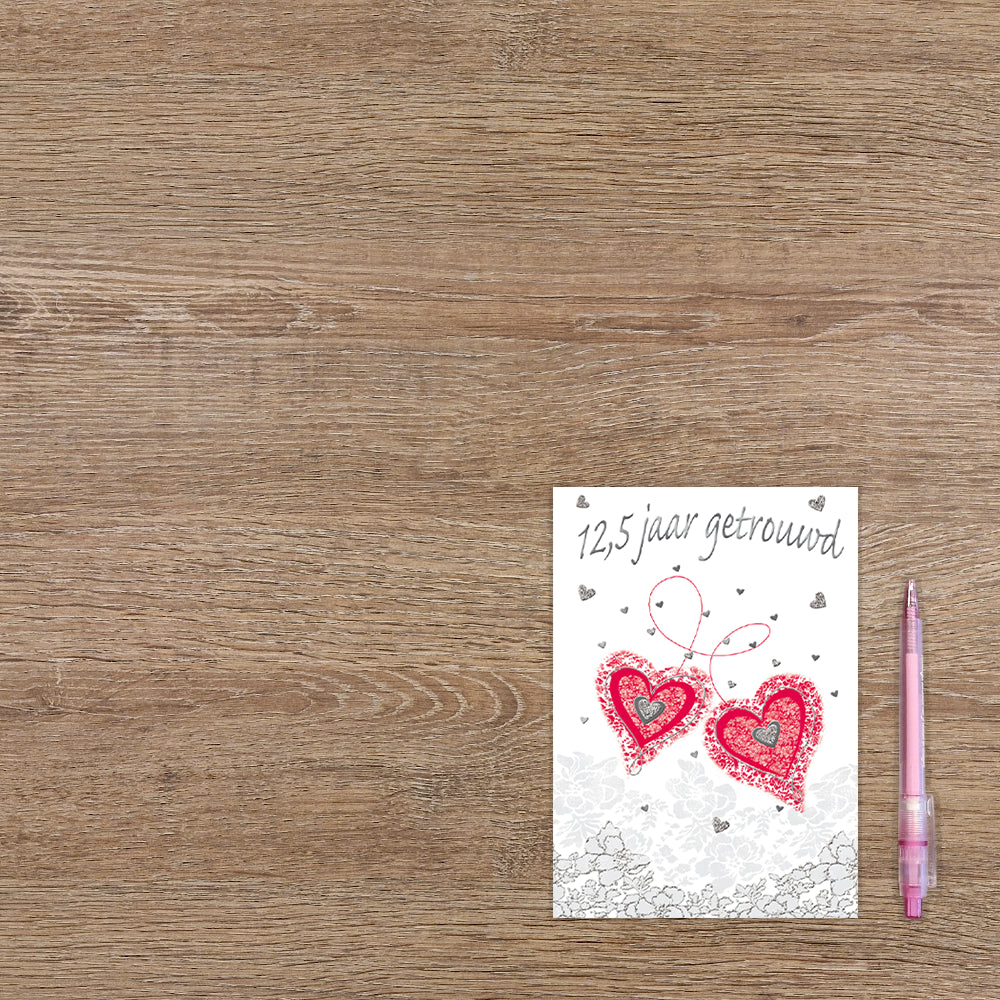 12,5 jaar getrouwd