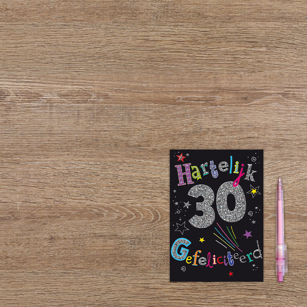 30 Hartelijk gefeliciteerd