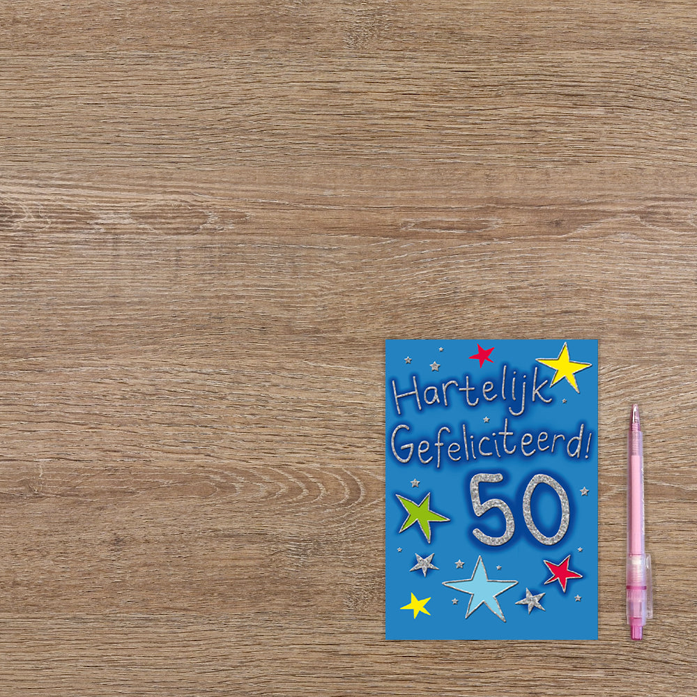 50 Hartelijk gefeliciteerd