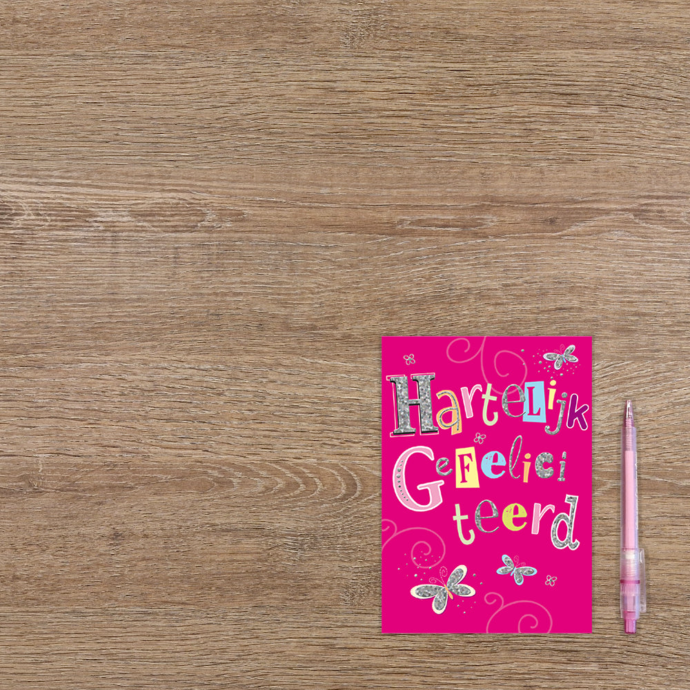 Hartelijk Gefeliciteerd