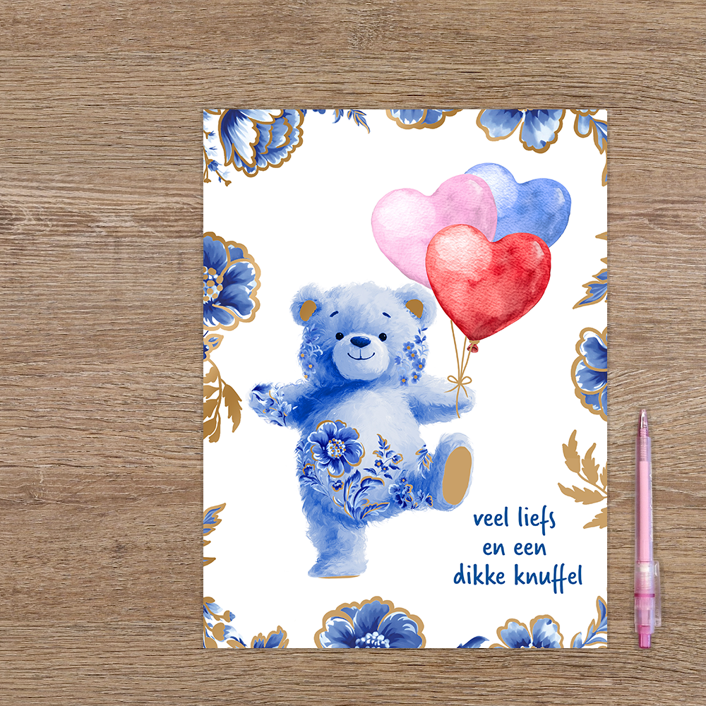 Veel liefs en een dikke knuffel