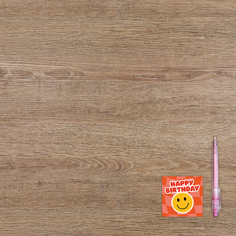 Bloemenkaartje - Happy birthday