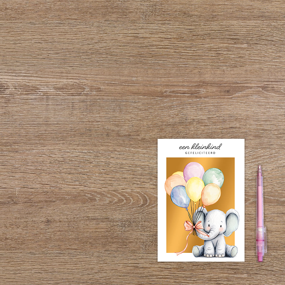 Een kleinkind gefeliciteerd