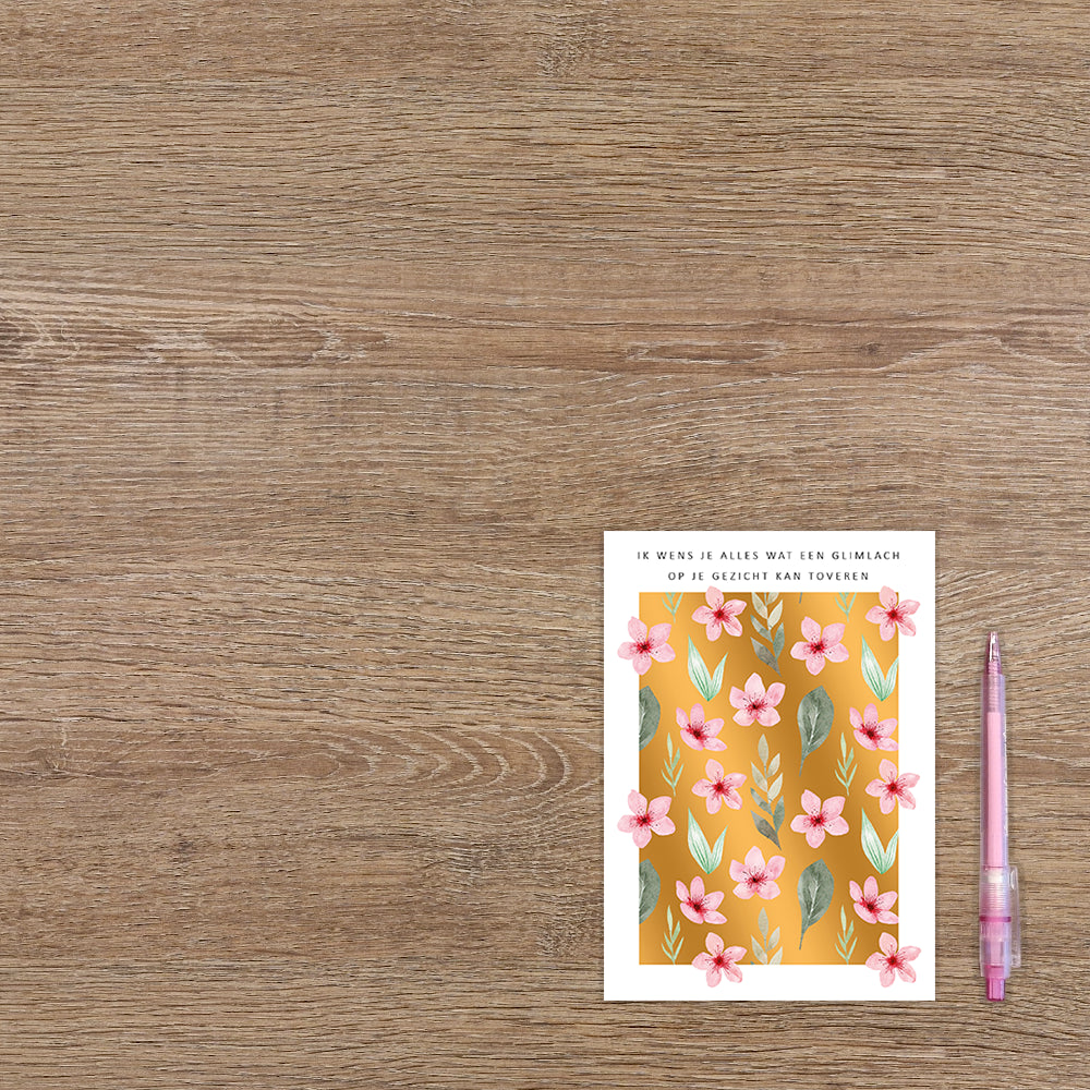 Glimlach op je gezicht kan toveren