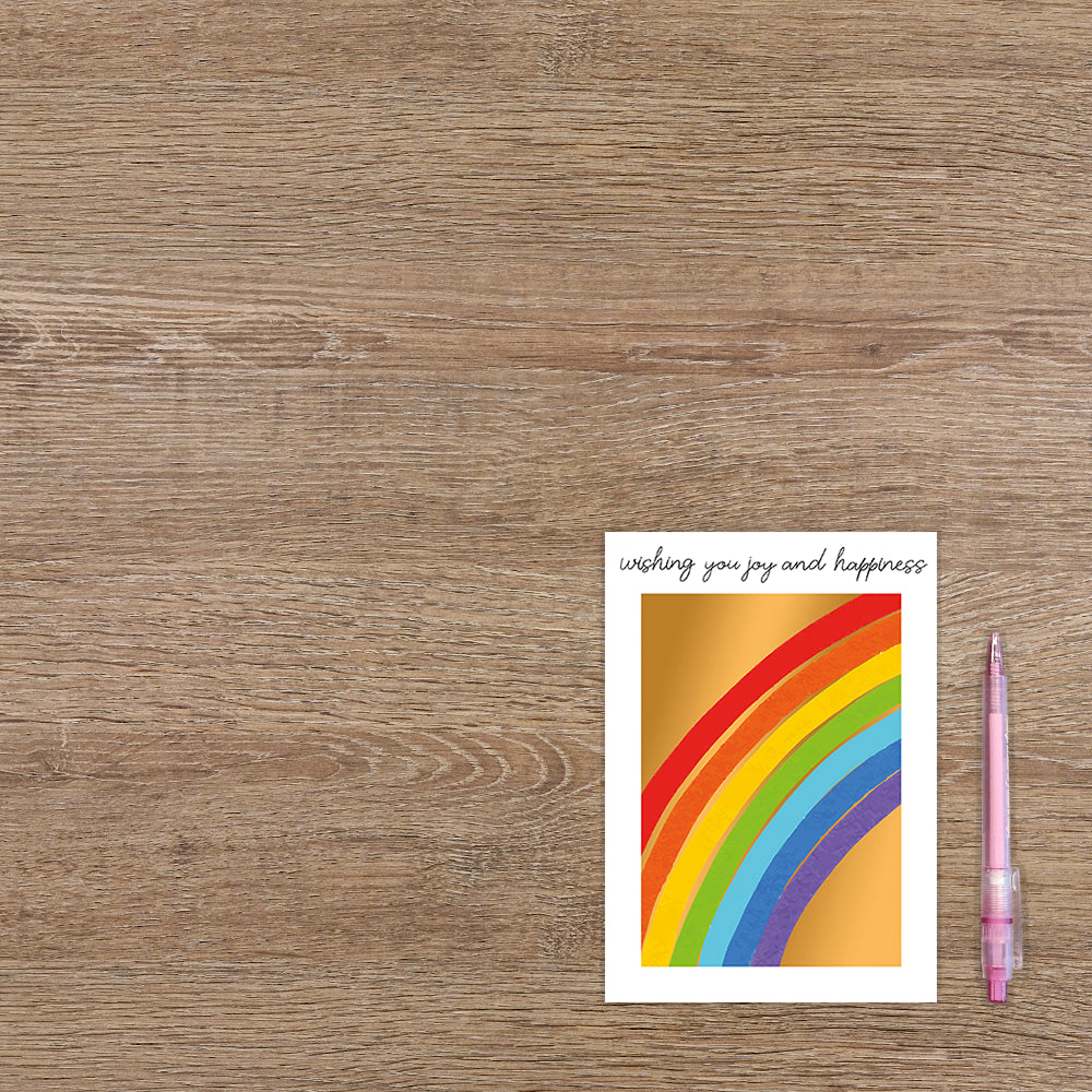 Wishing jou joy and happiness