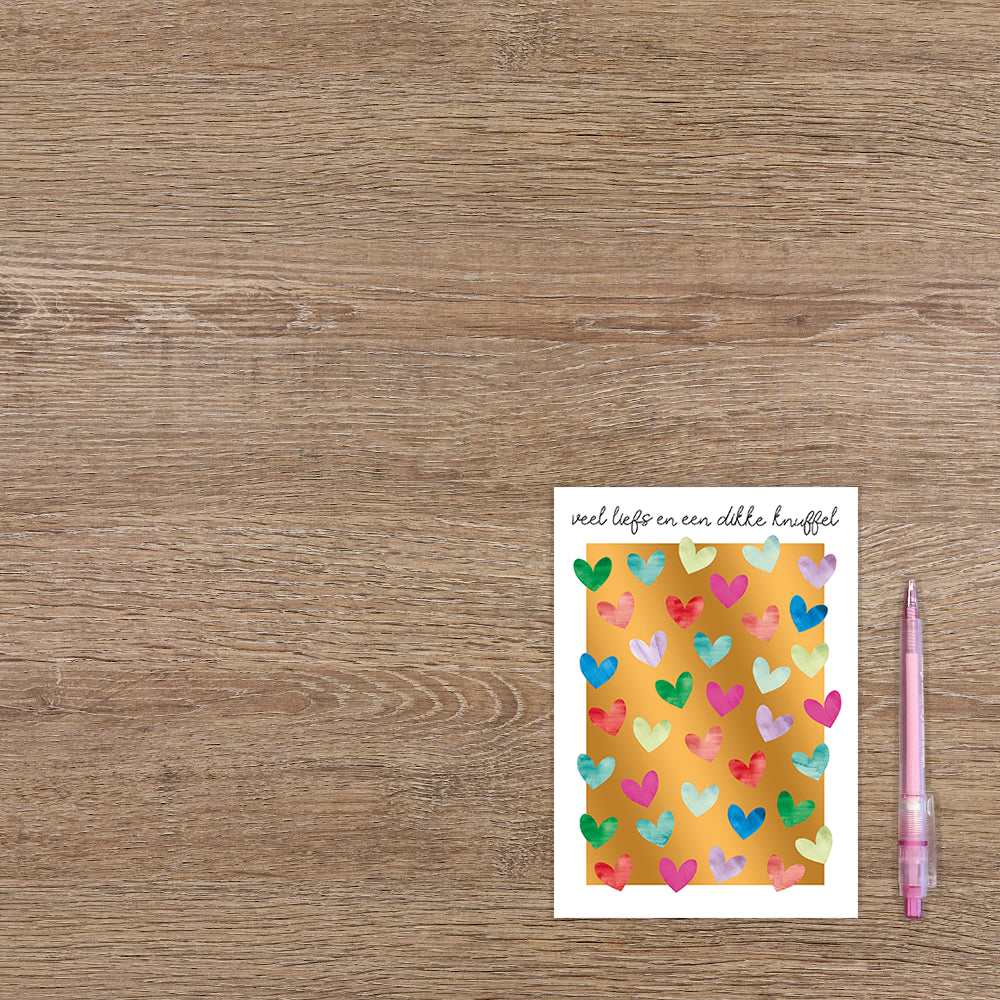 Veel liefs en een dikke knuffel