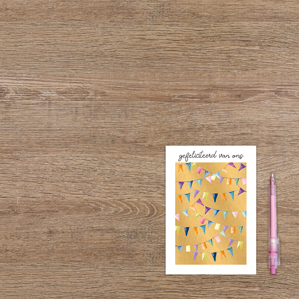 Gefeliciteerd van ons