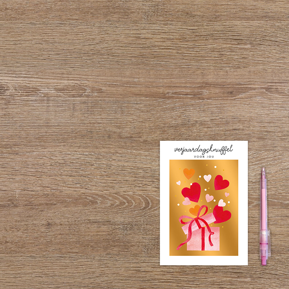 Verjaardagsknuffel voor jou