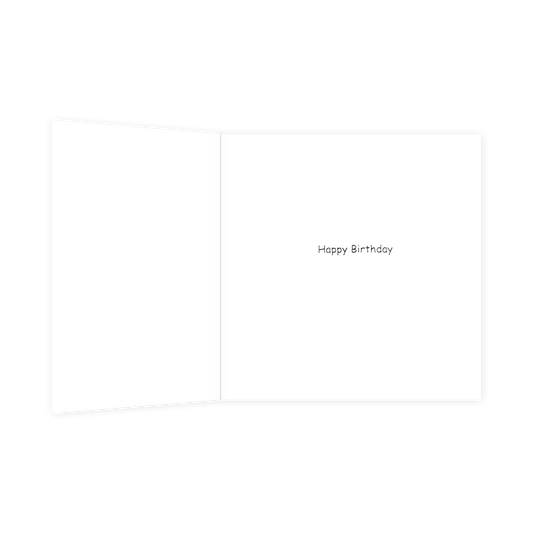 XL kaart - Happy birthday