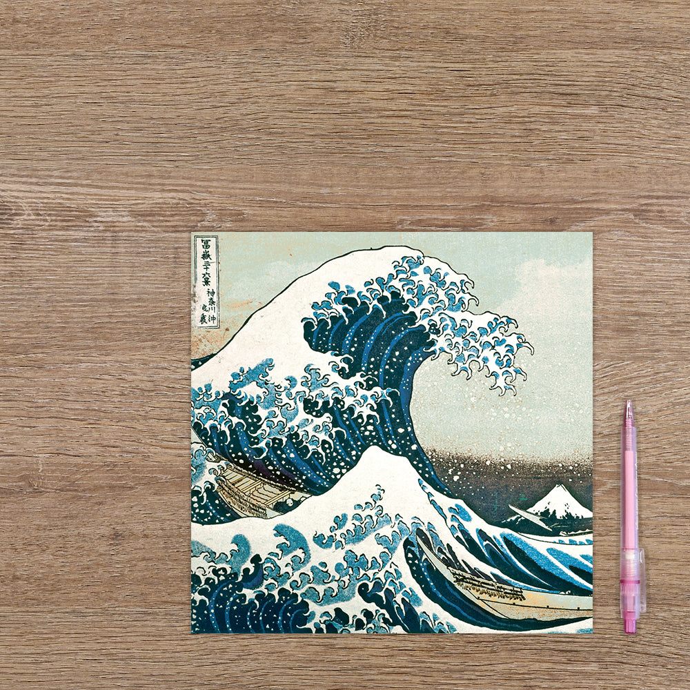 XL kaart - De grote golf van Kanagawa