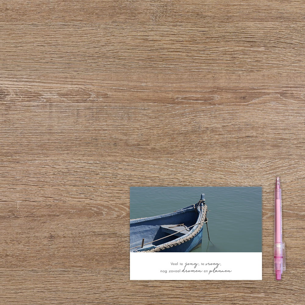 Veel te jong, te vroeg, nog zoveel dromen en plannen