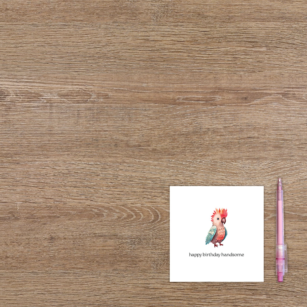 Happy birthday handsome