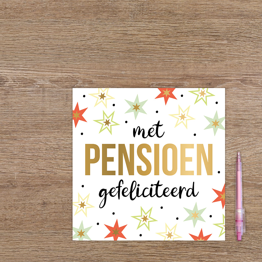 XL - Met pensioen gefeliciteerd