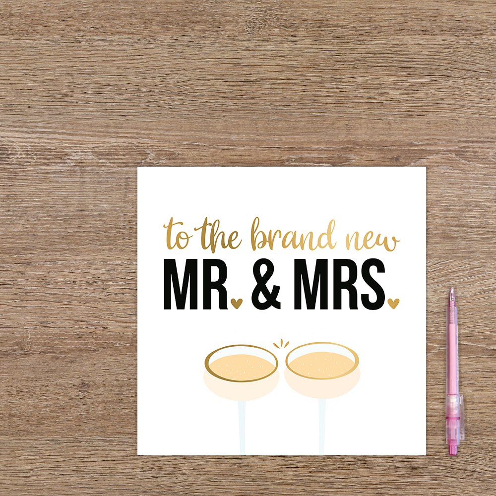 XL - To the brand new mr and mrs