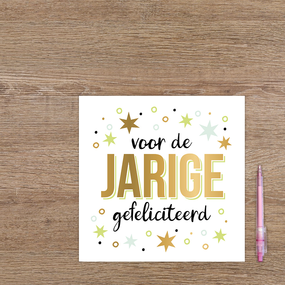 XL - Voor de jarige