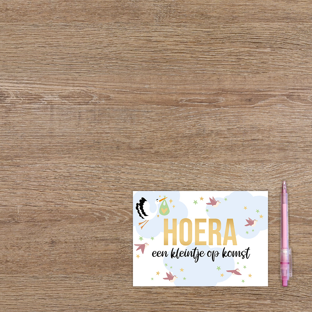 Hoera een kleintje op komst