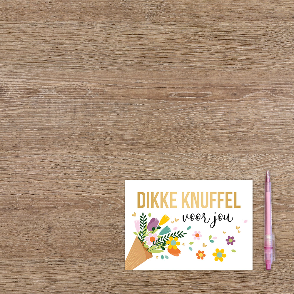 Dikke knuffel voor jou
