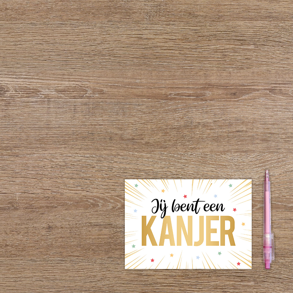 Je bent een kanjer