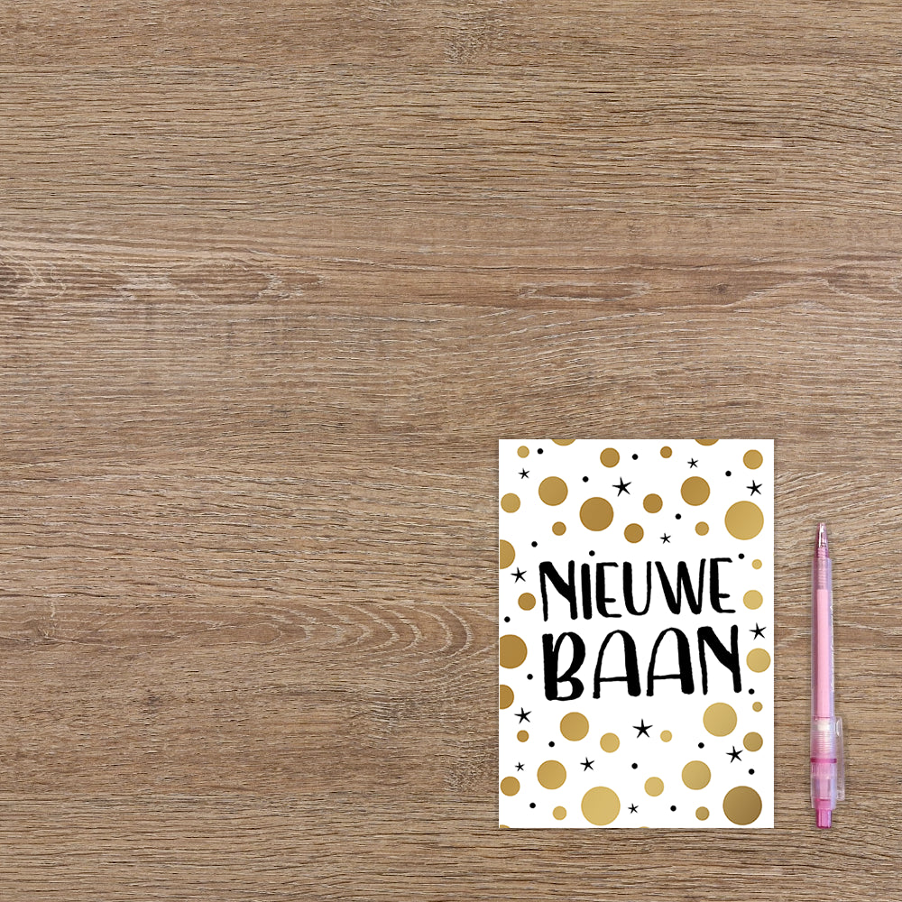 Nieuwe baan