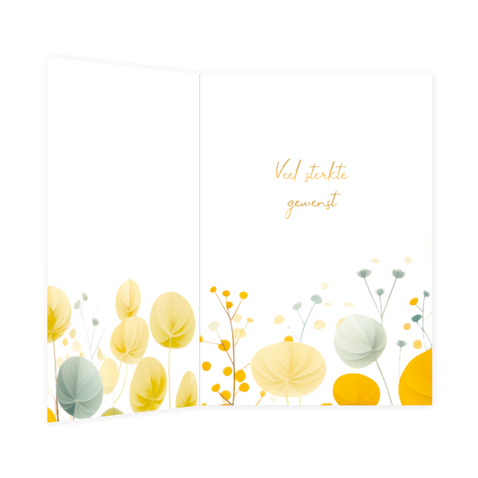 Met oprechte deelneming