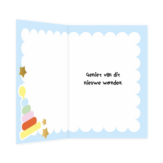 Een kleinzoon gefeliciteerd