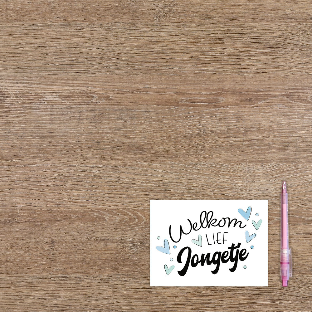 Welkom lief jongetje