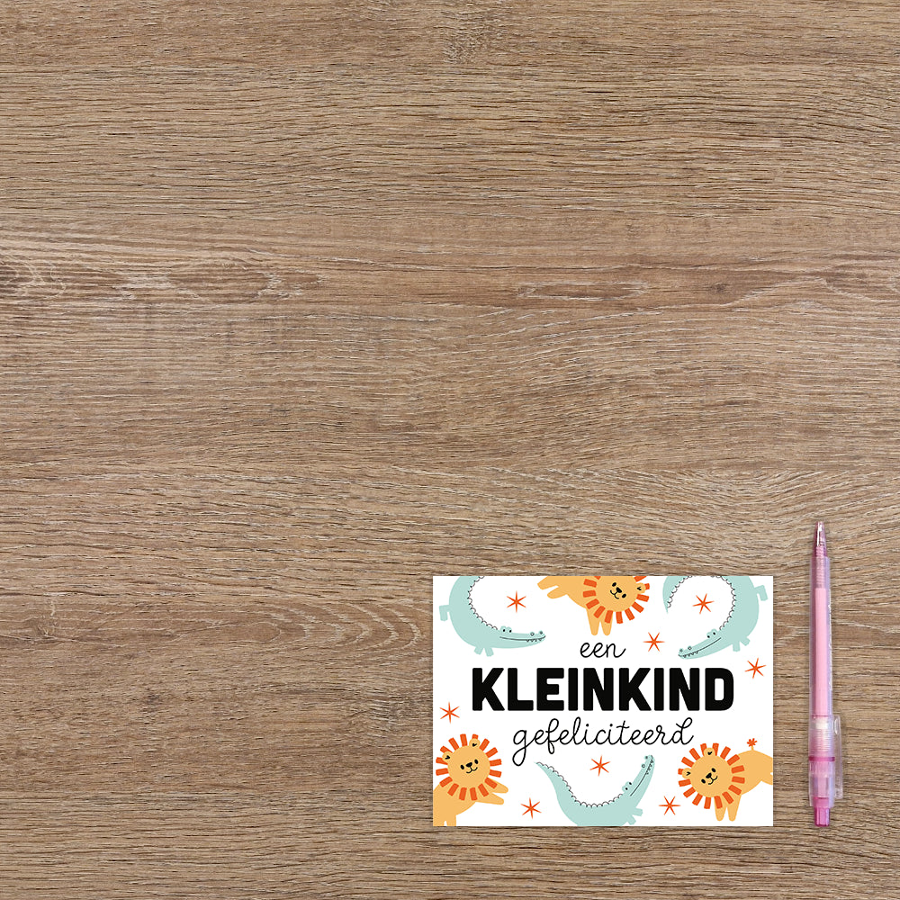 Een kleinkind gefeliciteerd