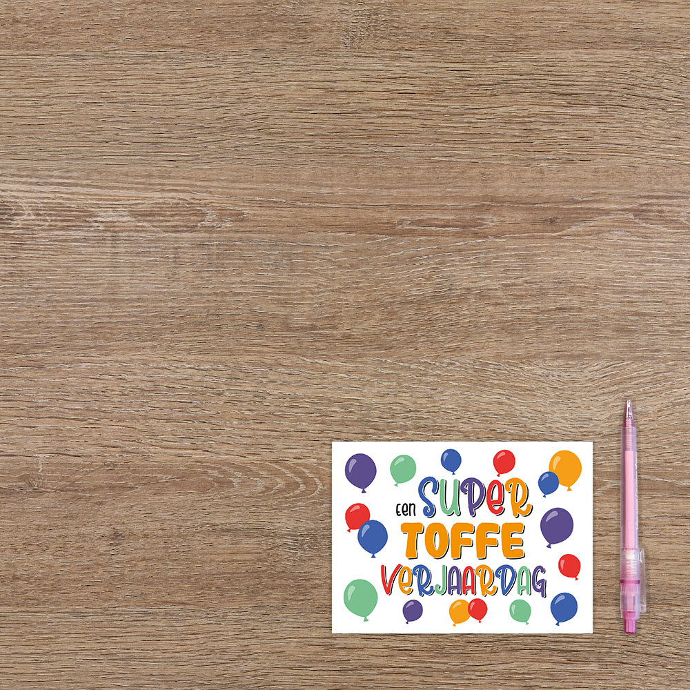 Een super toffe verjaardag