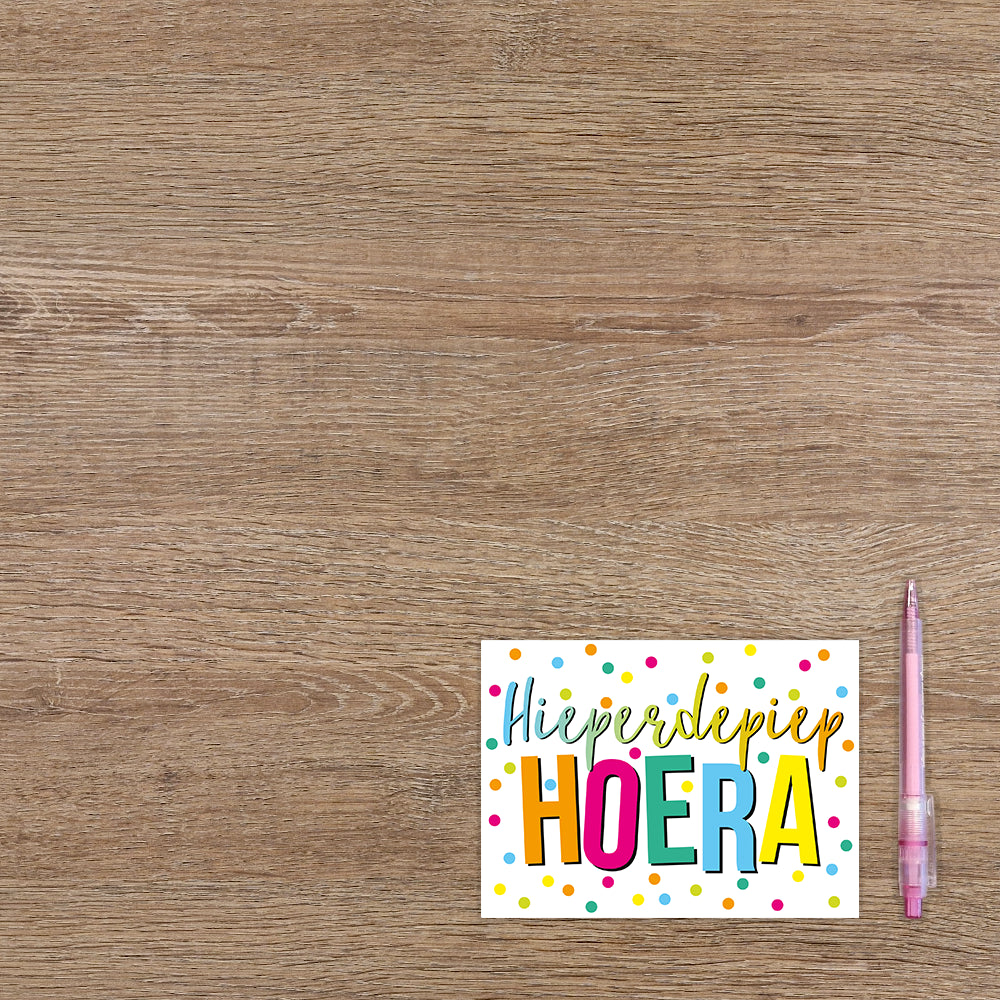 Hieperdepiep Hoera