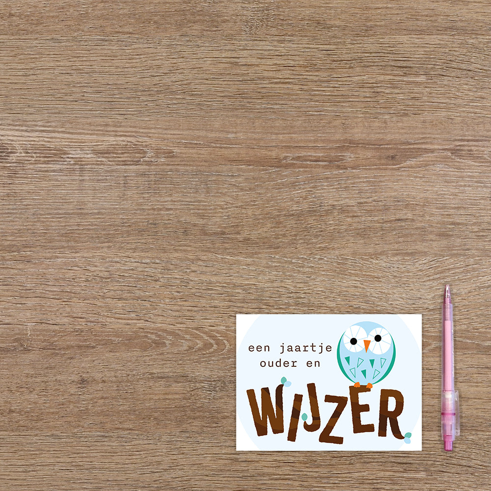 Een jaartje ouder en wijzer