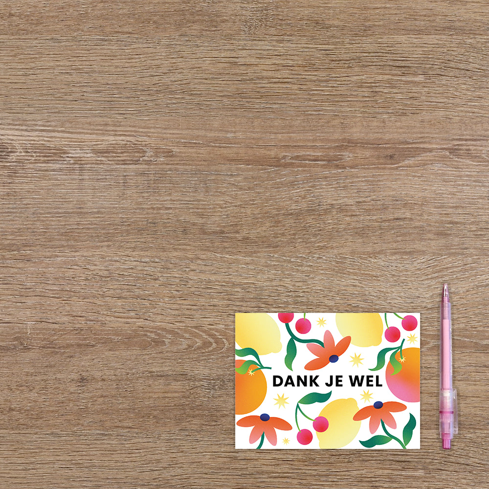 Fruit en bloemen