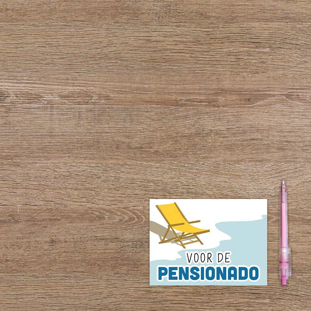Voor de pensionado