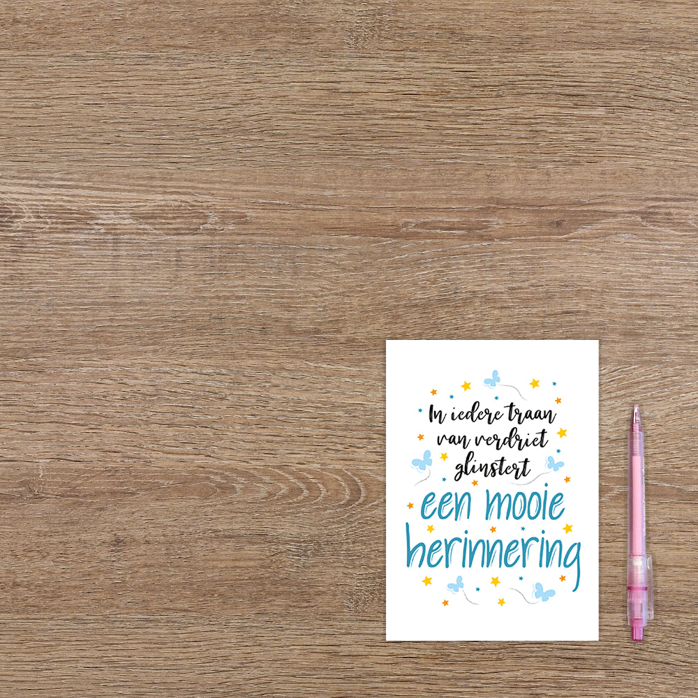 Een mooie herinnering