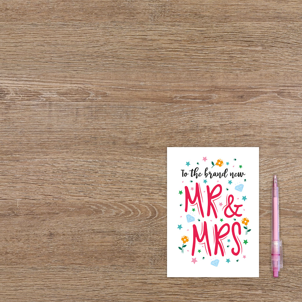 To the brand new Mr & Mrs