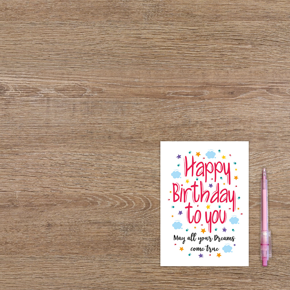 Happy birthday to you