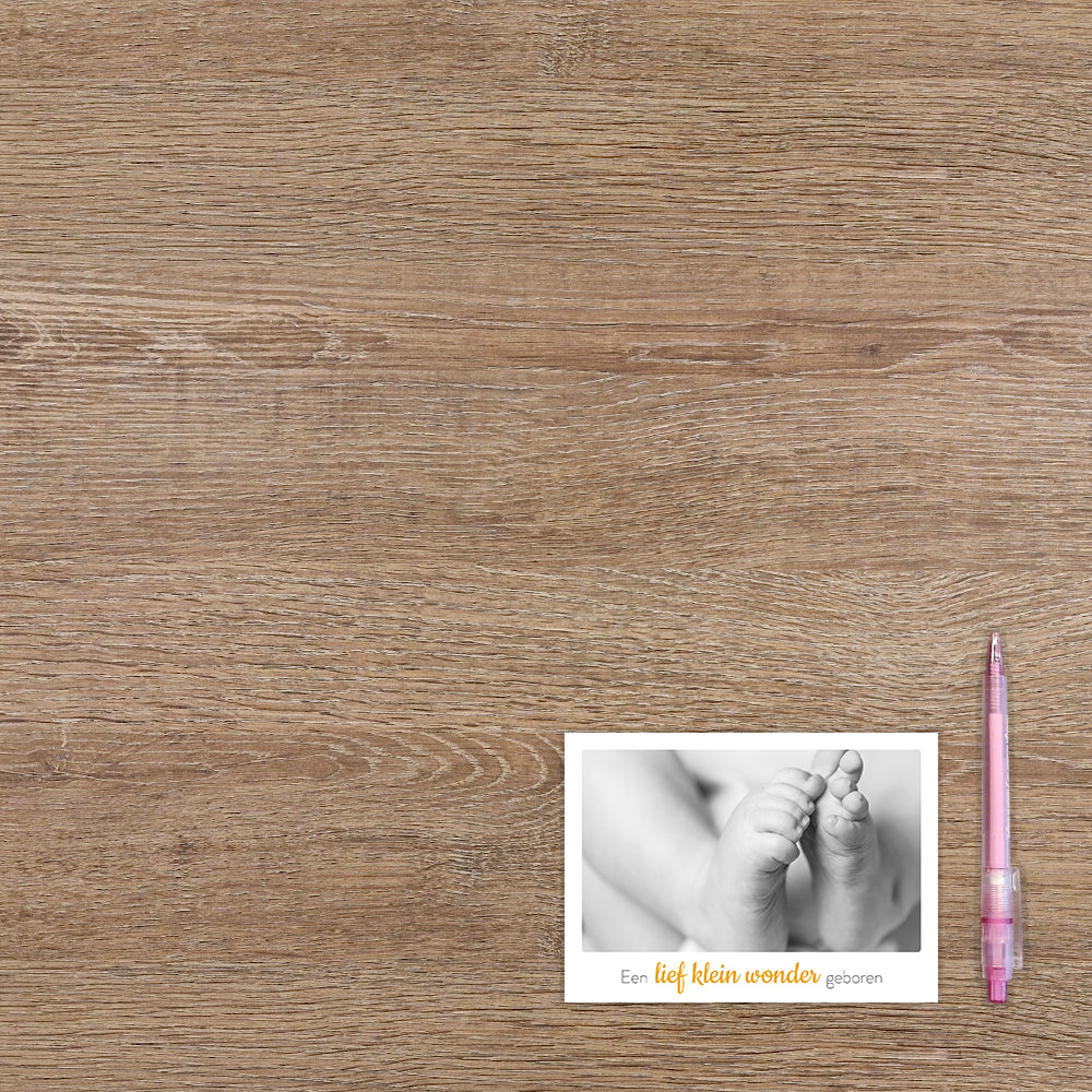 Een lief klein wonder geboren