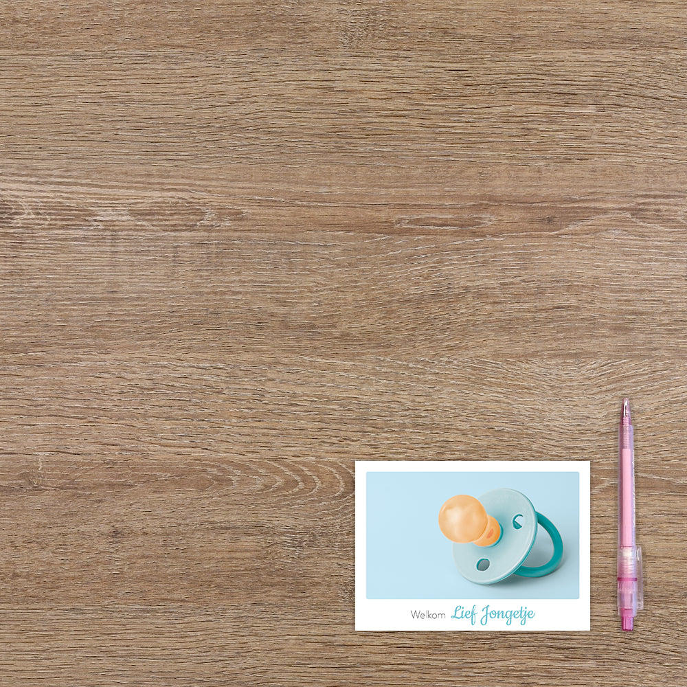 Welkom lief jongetje