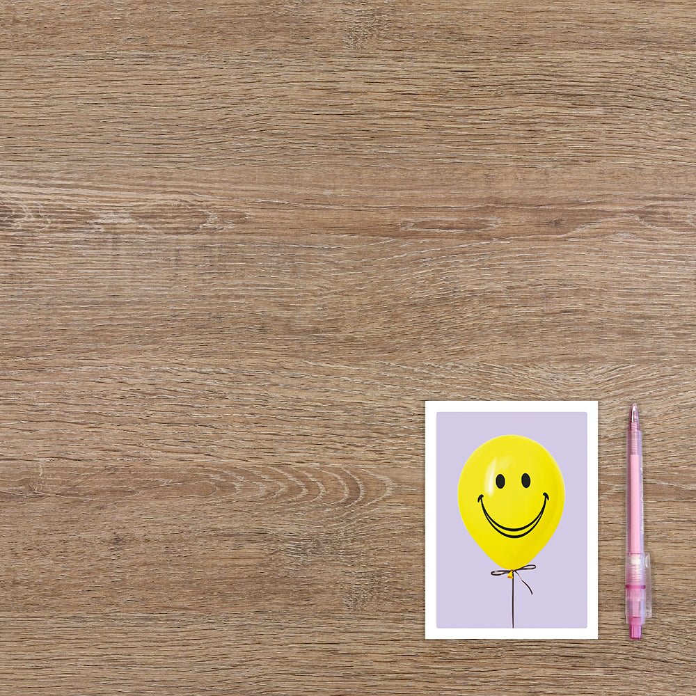 Ballon met smiley