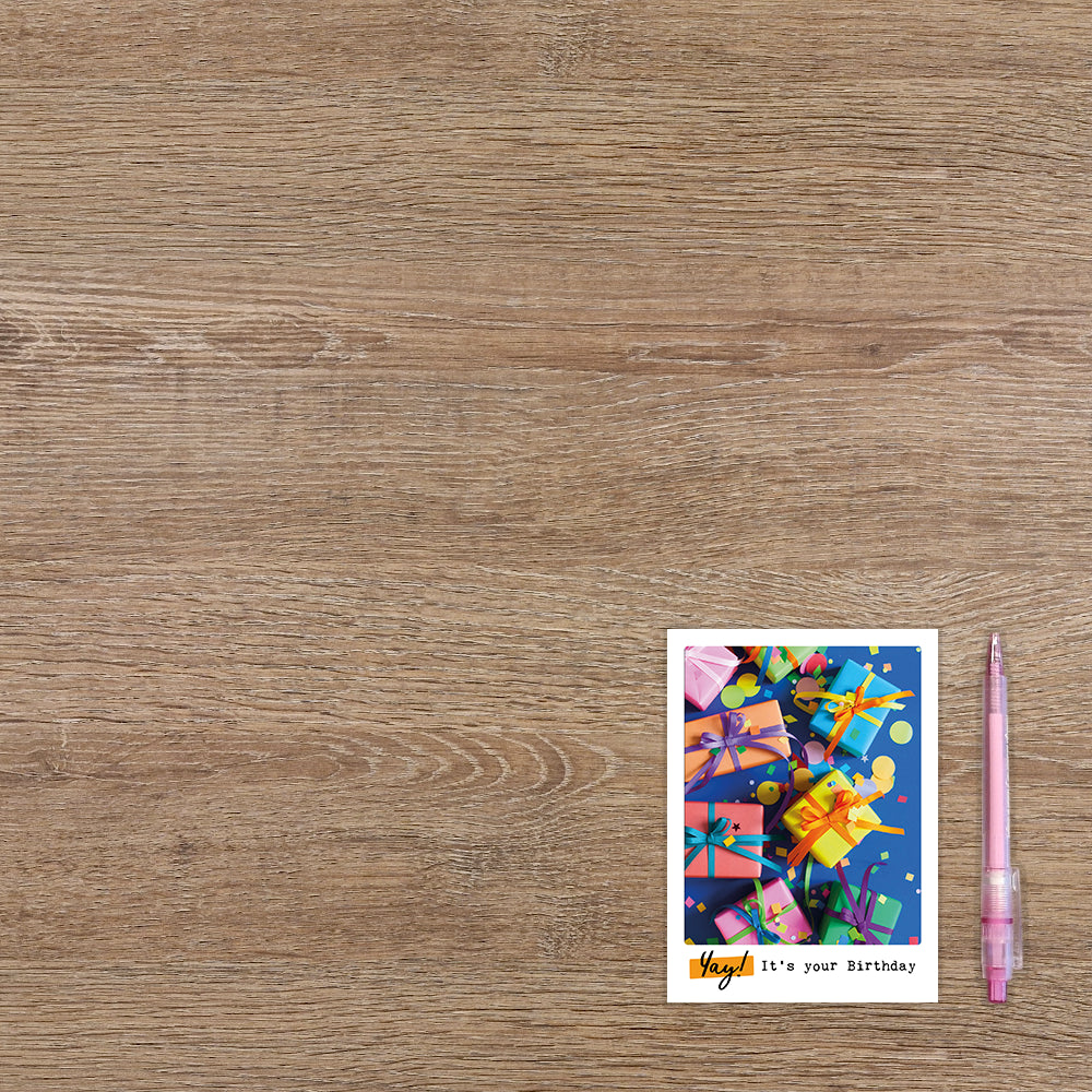 Yay! It's your birthday