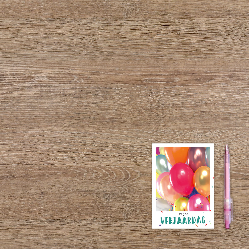 Fijne verjaardag